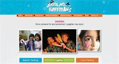 Desktop Screenshot of jugglinghoffmans.com